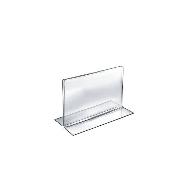 7"W x 5.5"H Double-Foot Two Sided Sign Holder, PK10